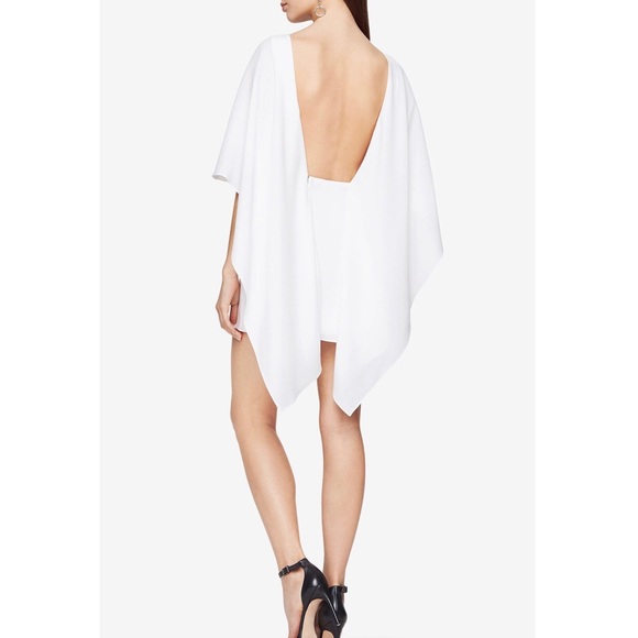 bcbg jamey cape dress